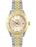 Rotary LB90101-03 Ladies Les Originales Champagne Dial Two Tone Bracelet Watch