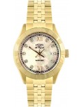 Rotary LB90102-01 Ladies Les Originales Crystals Mop Dial Gold Plated Watch