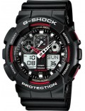Casio GA-100-1A4ER Mens G-Shock Combi Display Black Watch