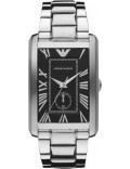 Emporio Armani AR1608 Classic Marco Black Silver Watch
