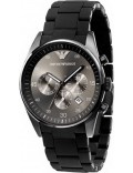 Emporio Armani AR5889 Mens Sports All Black Steel Watch