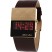Black Dice GAMER Gold Brown Watch