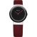 Bering Time Ladies Ceramic Red Calfskin Watch