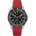Guess Mens ROGUE Black Red Watch