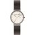Jacob Jensen Mens Black White Watch