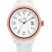 LTD Watch Unisex White Dial And Strap With Irpg Steel Bezel Watch