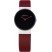 Bering Time Ladies Black Red Watch