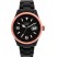 LTD Watch Unisex Black Dial And Strap With Irpg Steel Bezel Watch