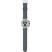 Swatch Unisex Roud Of Hump Grey Silicone Strap Watch