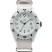 LTD Watch Unisex White Dial And Canvas Strap Watch