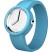 O clock MIRROR Light Blue Watch