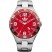 Adidas Melbourne Silver Red Watch